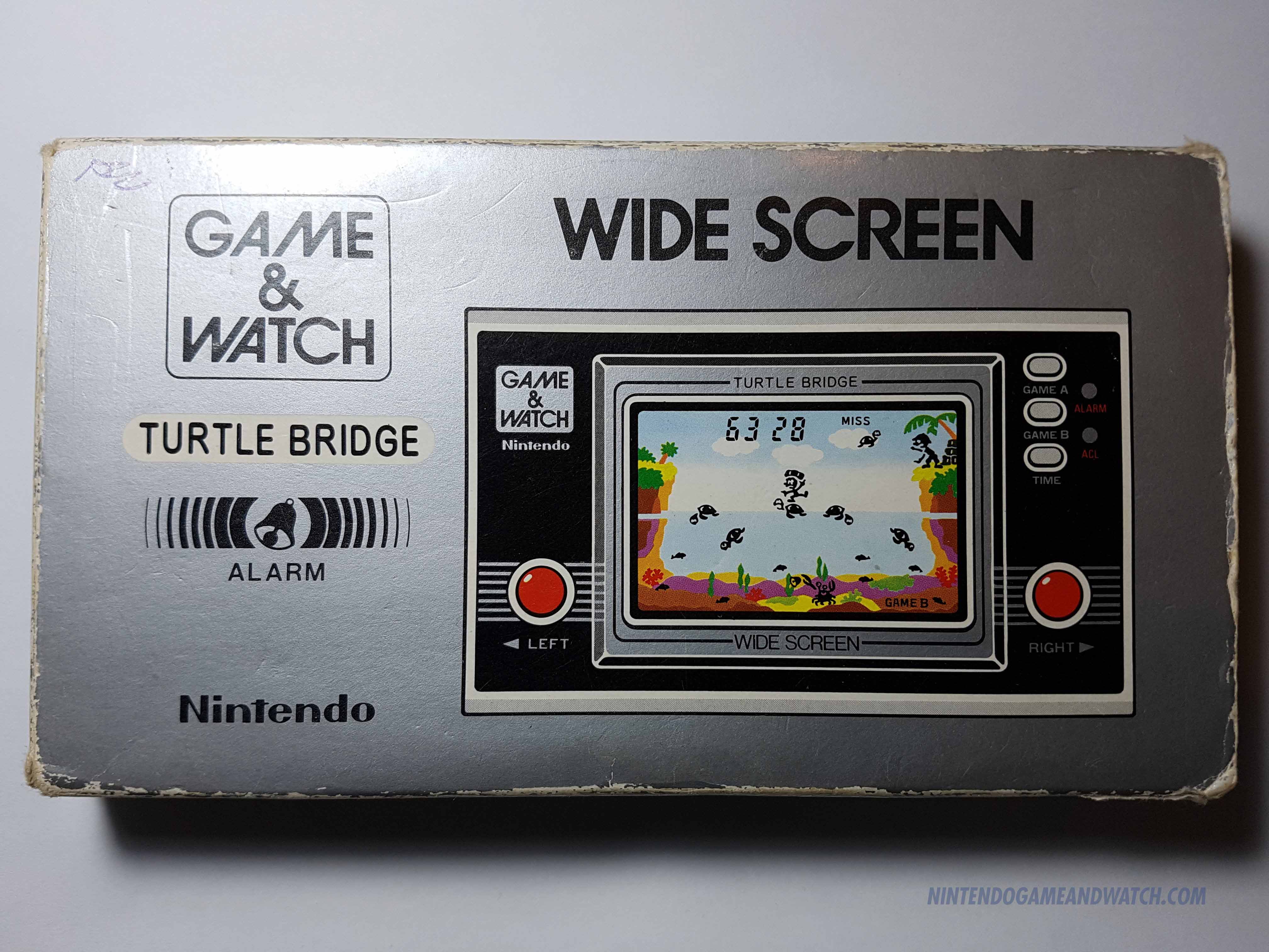 Turtle Bridge Nintendo Game & Watch