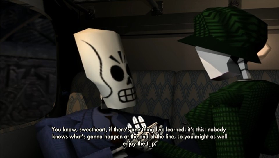 Grim Fandango Remastered Review (Vita) Nintendo Okie