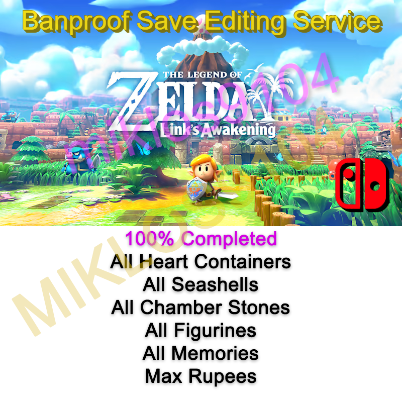 Link's Awakening Save Editing Services