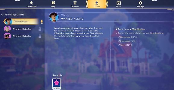 Disney Dreamlight Valley Wanted Aliens - Roberto Carmina Ti