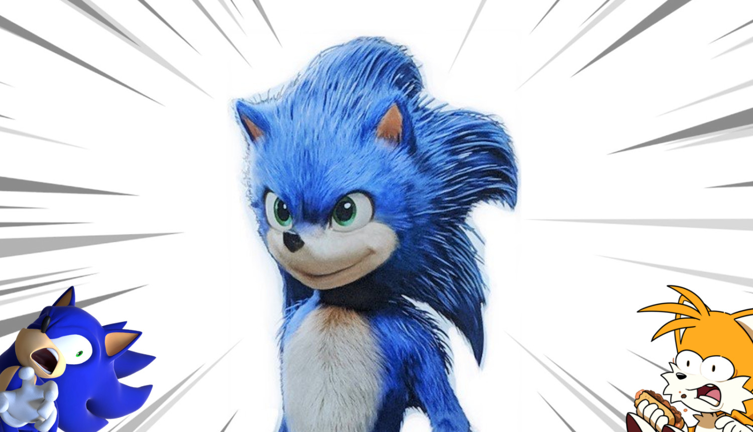 FullBody Render Of Movie Sonic The Hedgehog Supposedly Leaked