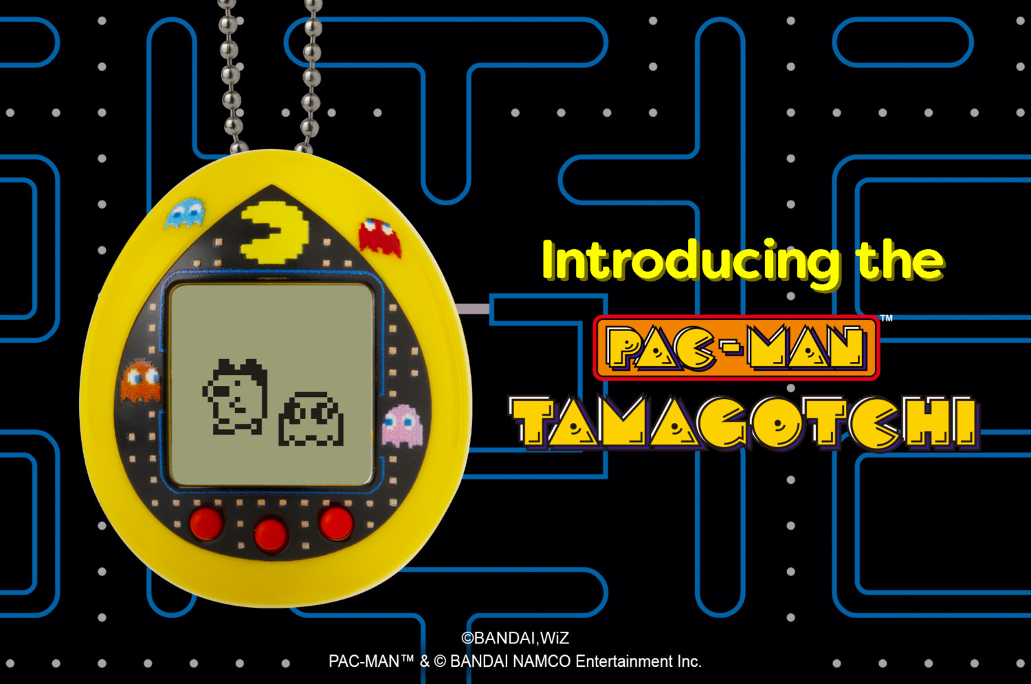 PacMan Tamagotchi Revealed For PacMan’s 40th Anniversary NintendoSoup