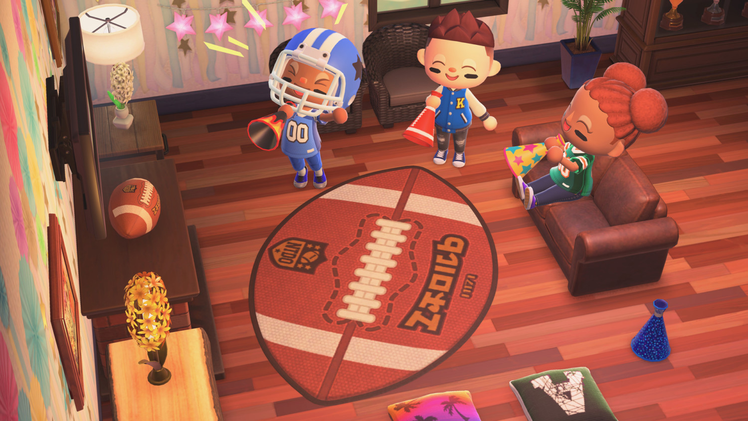 Animal Crossings New Horizons Receives Football Items in