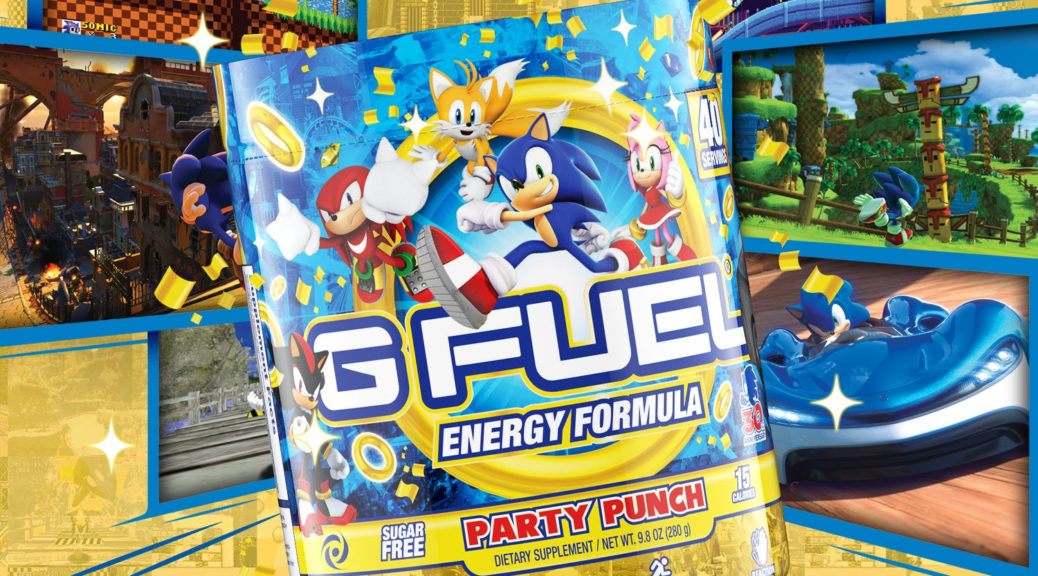 G FUEL Announces SonicInspired “Party Punch” Flavored Energy Drink