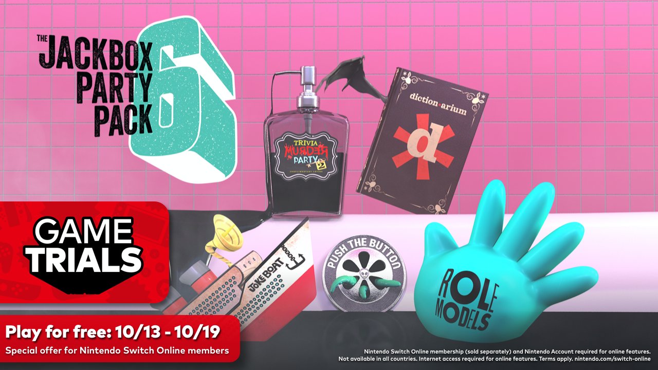 The Jackbox Party Pack 6 Free “Game Trials” Offer Announced For Switch