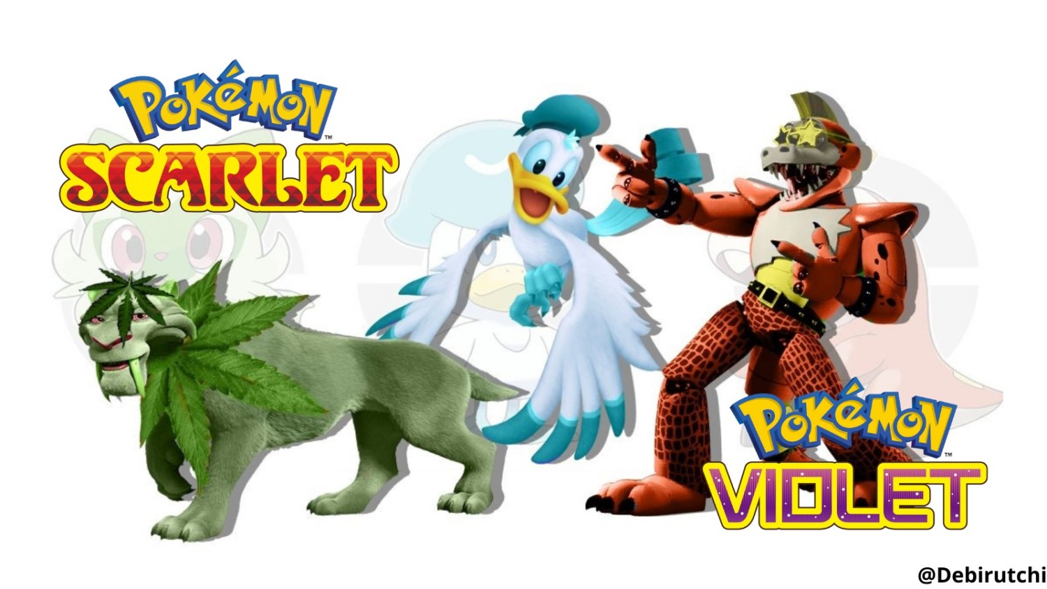 Random The Reacts To The Pokemon Scarlet/Violet Starters With