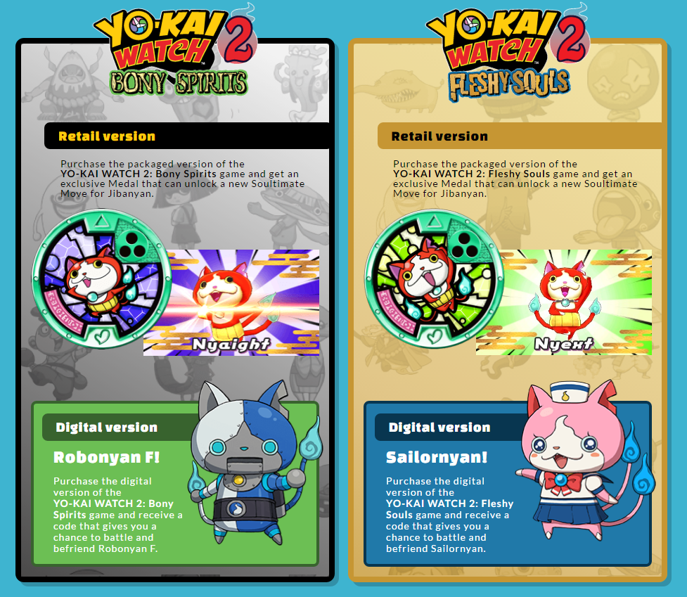 North American YoKai Watch 2 official website goes live Nintendo Wire