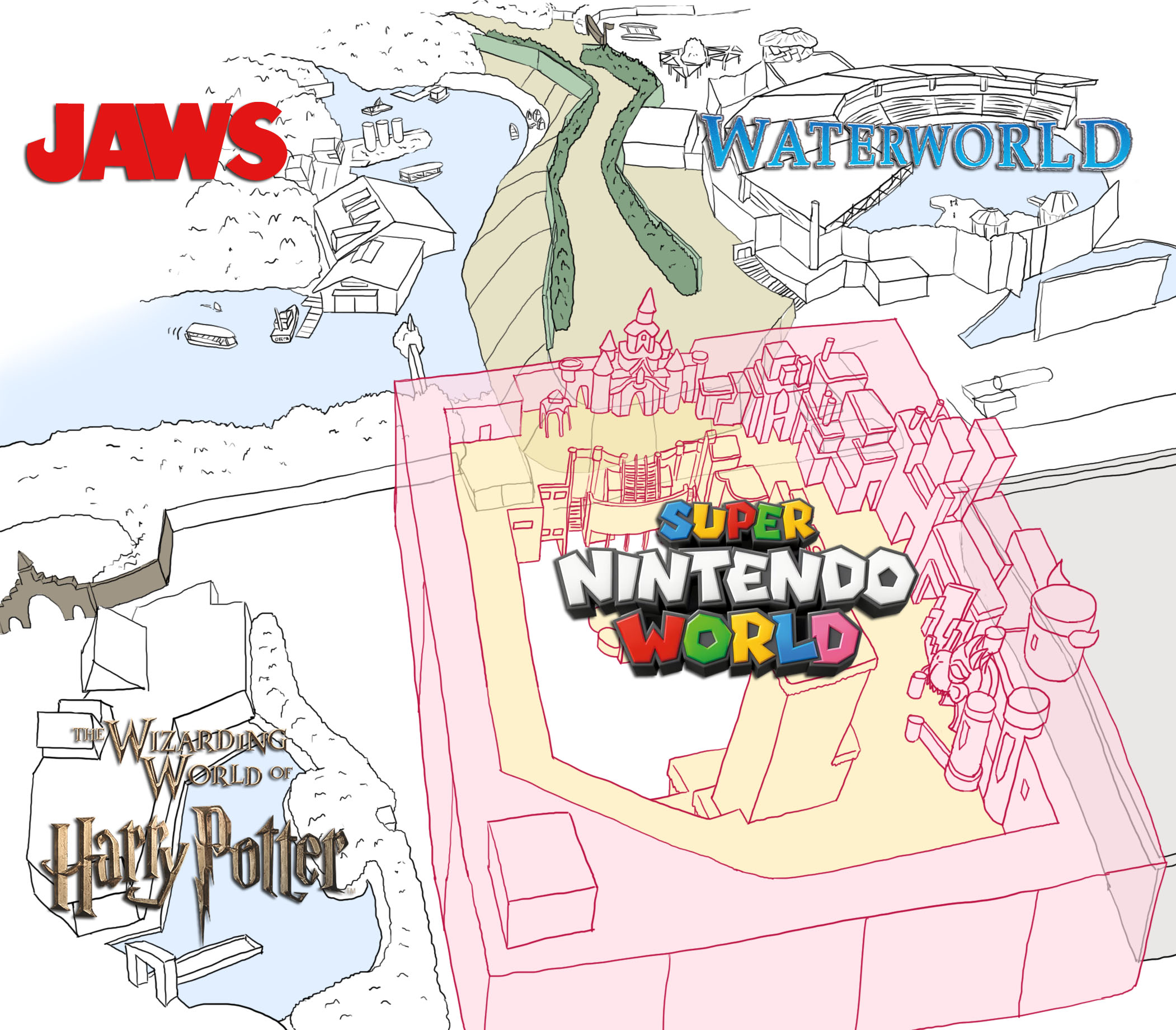 Nintendo World Map
