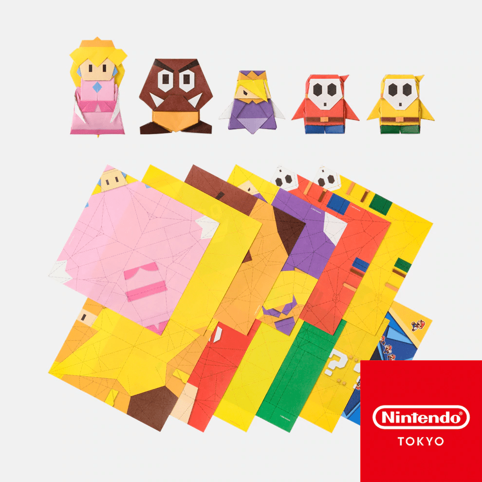 Paper Mario The Origami King goods come to Nintendo Tokyo Nintendo Wire