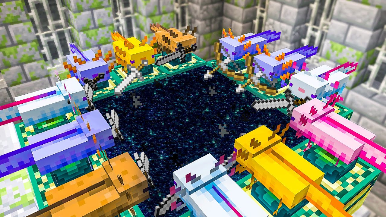 Minecraft user gathers 100 of nature’s greatest aquatic achievement