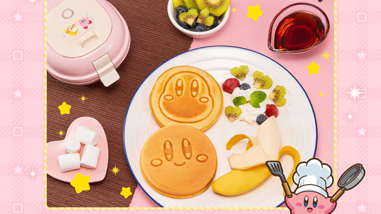 Kirby pancake maker coming this December, will make waking up easier