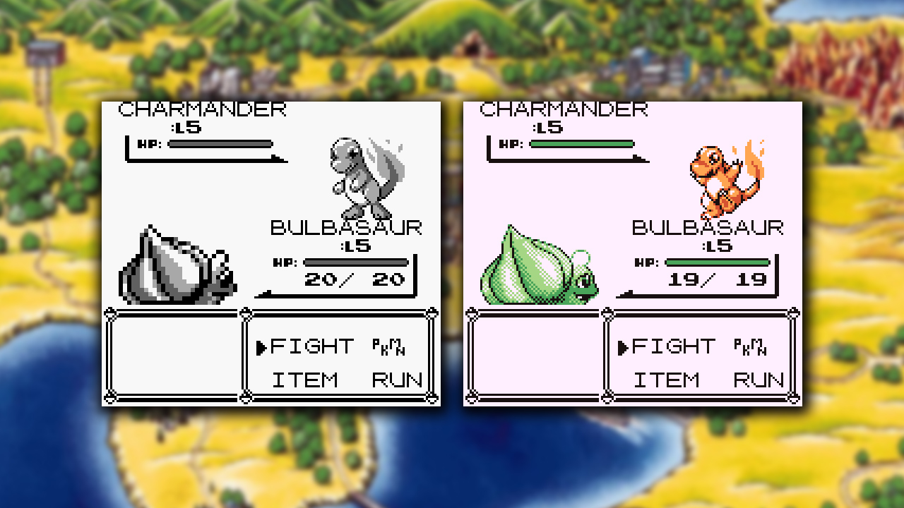 Pokémon Red & Blue hack redraws higher res backsprites Nintendo Wire