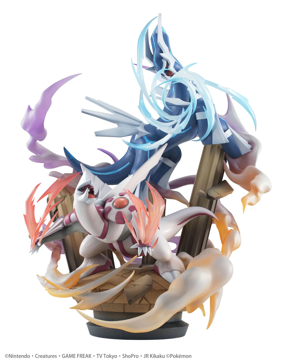 GEMEX Series Pokémon Dialga & Palkia statue releasing this December in