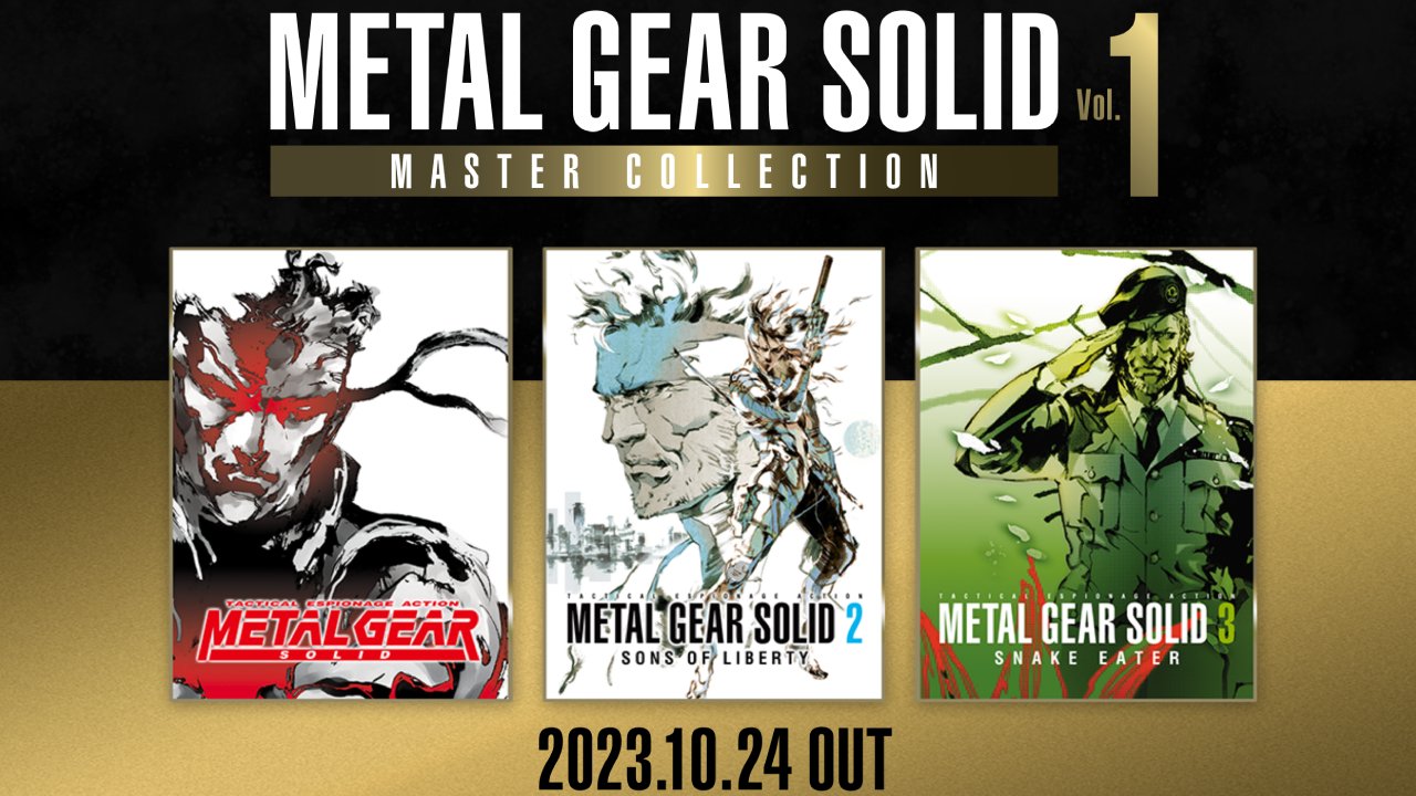 Metal Gear Solid Master Collection Vol. 1 confirmed for Switch, full