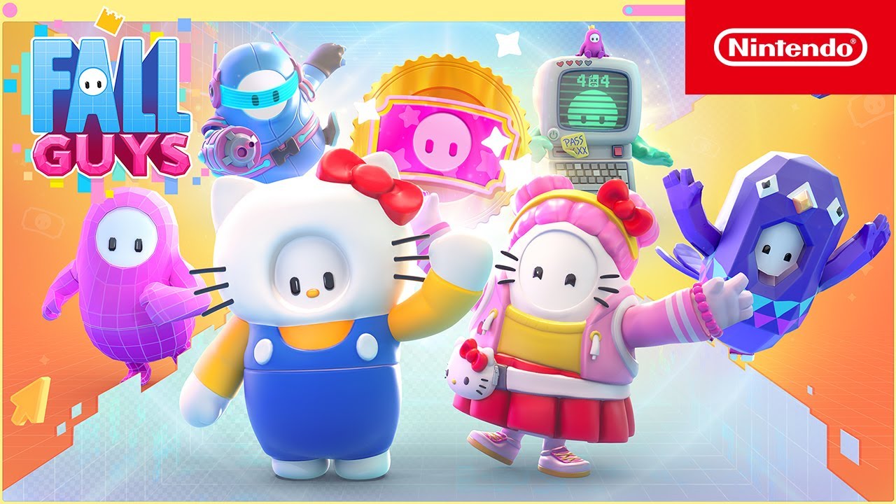 Fall Guys Tráiler del Creative Construction Fame Pass 1 Nintendo