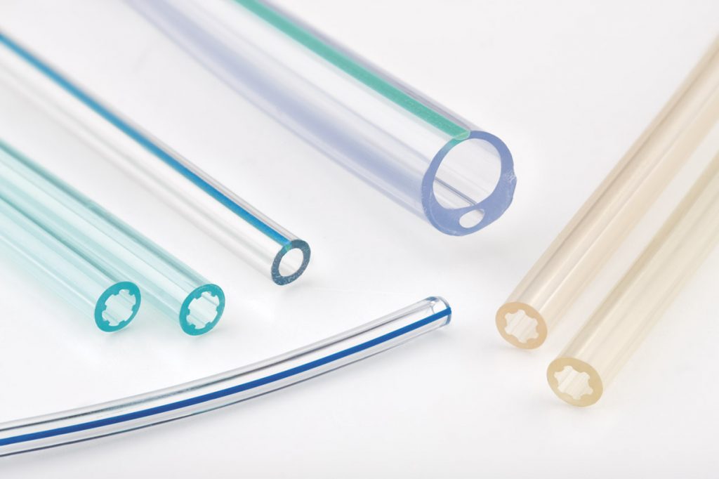 Tubos de PVC para aplicaciones médicas