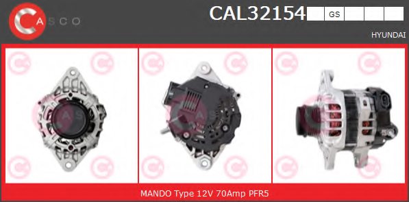 3730003500,HYUNDAI 37300-03500 Alternator for HYUNDAI