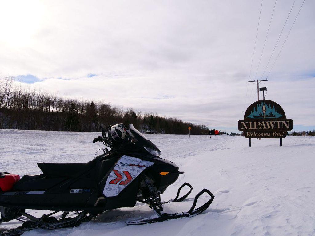 Snowmobiling Nipawin