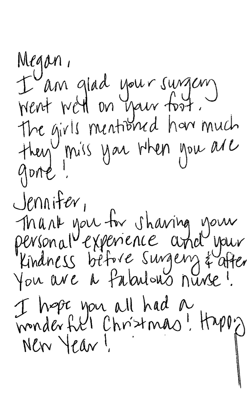 Patient Thank You Note Ralph Bashioum MD