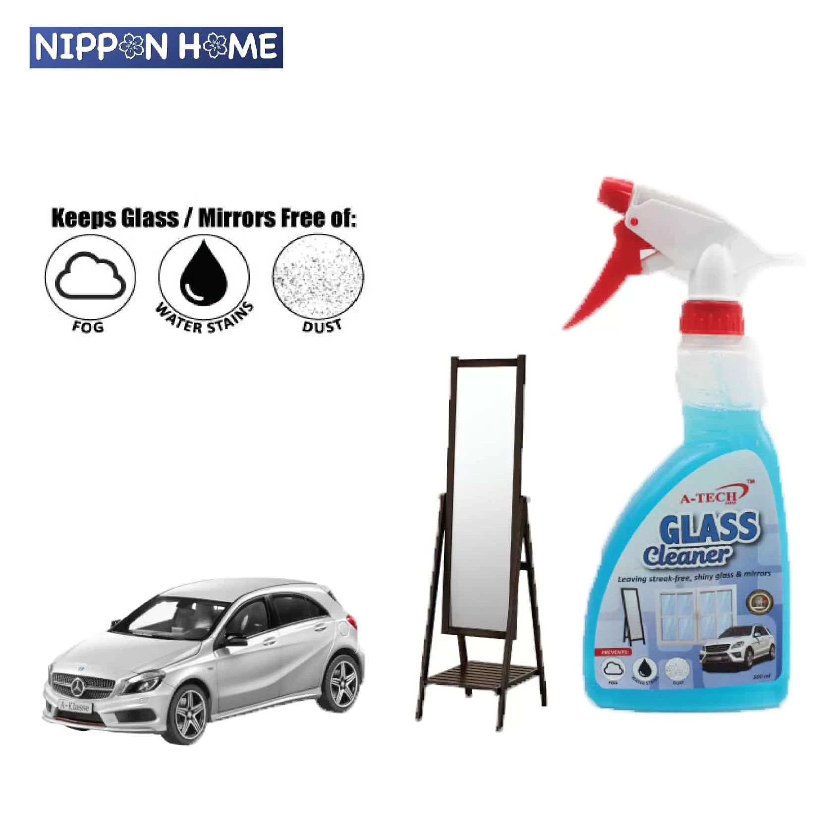 [Sanitary] ATECH™ Bundle of 2 Glass Cleaner , AntiFogging & Cleans