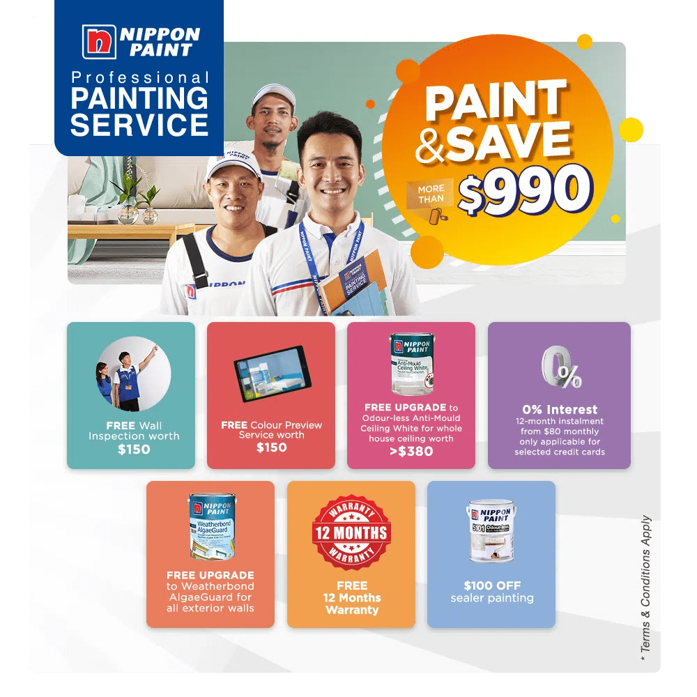 Professional Painting Service Nippon Paint Singapore