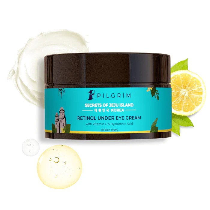 PILGRIM RETINOL UNDER EYE CREAM 30GM WITH HYALURONIC ACID