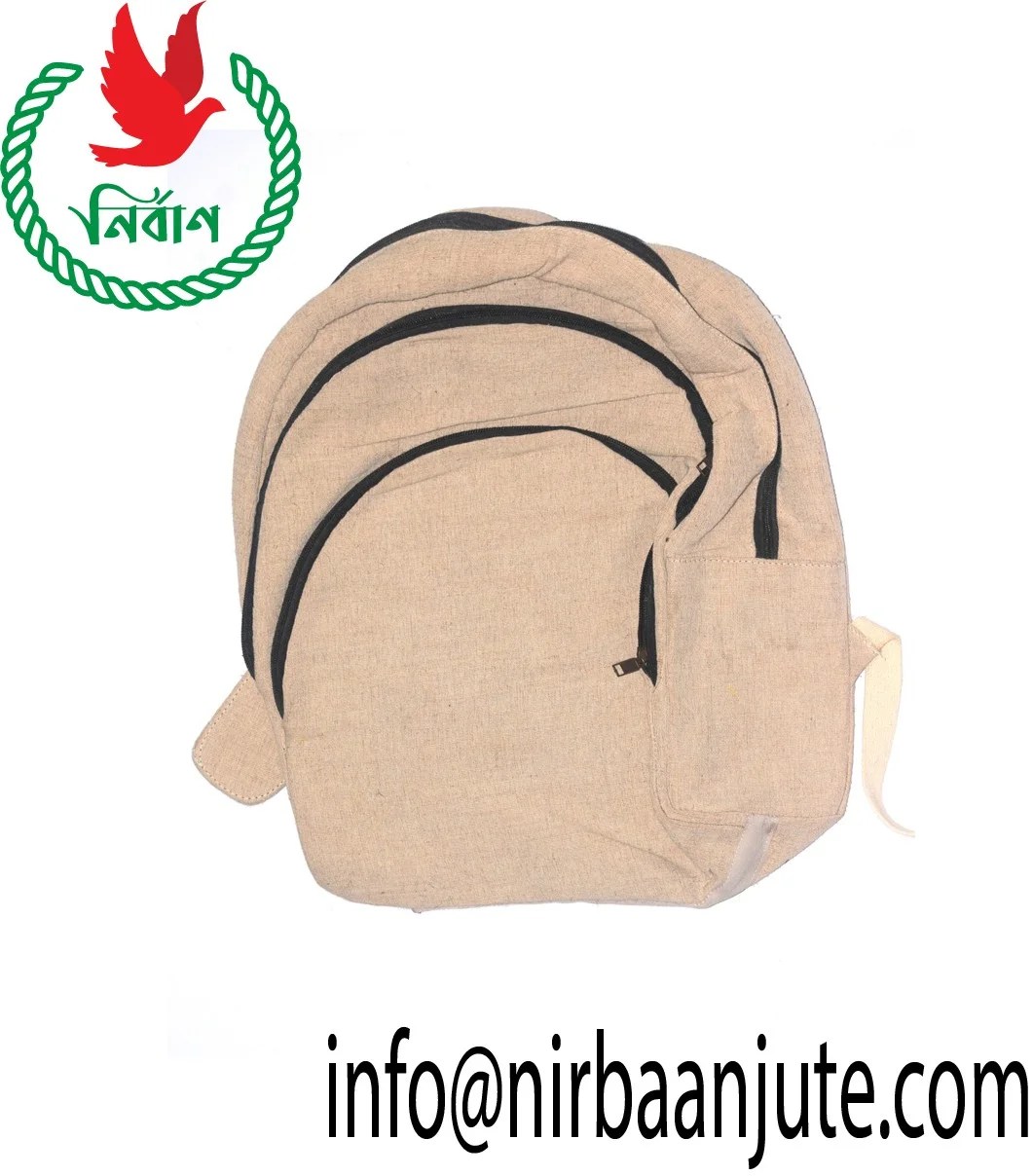 Jute School Bag 208 NirbaanJute