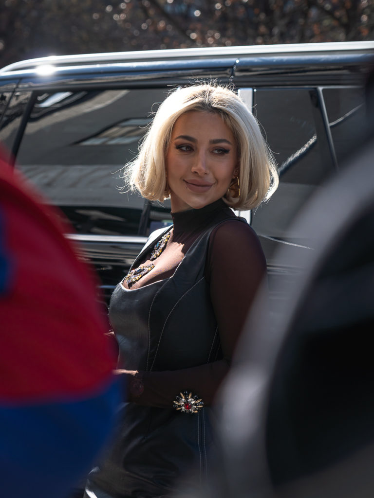 Portrait of Model Roz at 2022 New York Fashion Week