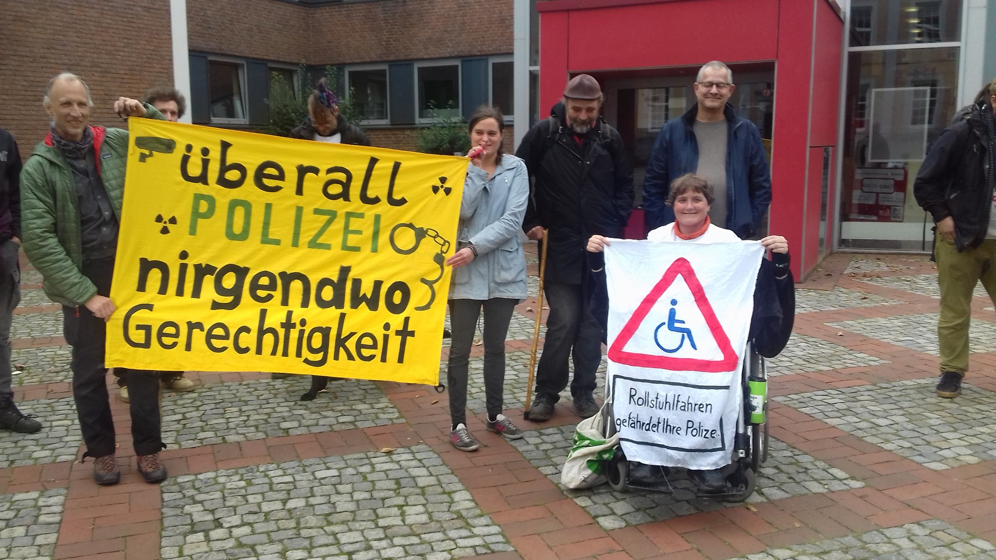 Lingen Fortsetzung im RollstuhlProzess gegen Atomkraftgegnerin