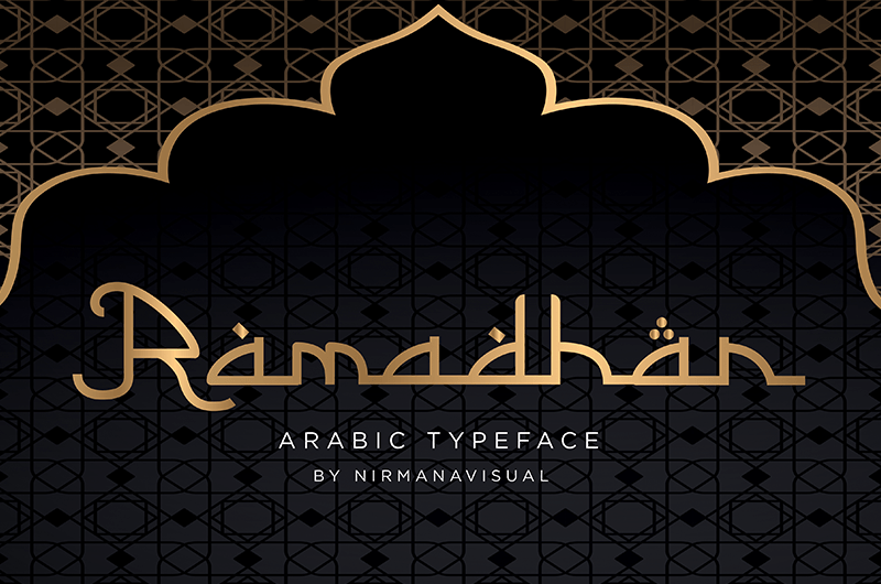 Ramadhan Arabic Typeface Nirmana Visual