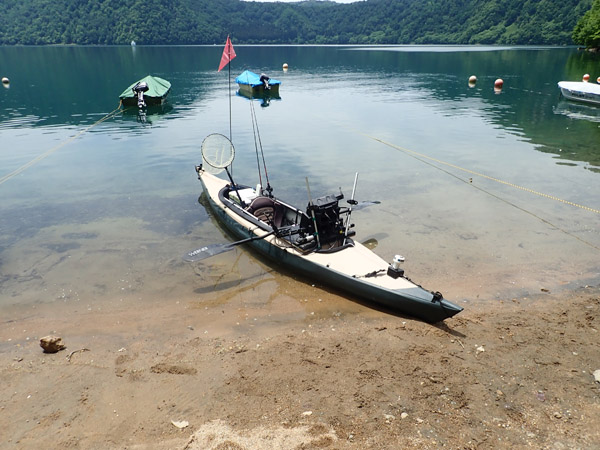 沼沢湖ヒメマス釣行（4匹、2021年6月6日） わかさぎ＆ヒメマス釣行記