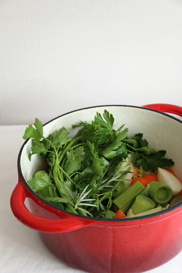 Homemade Vegetable Broth Nirvana Cakery