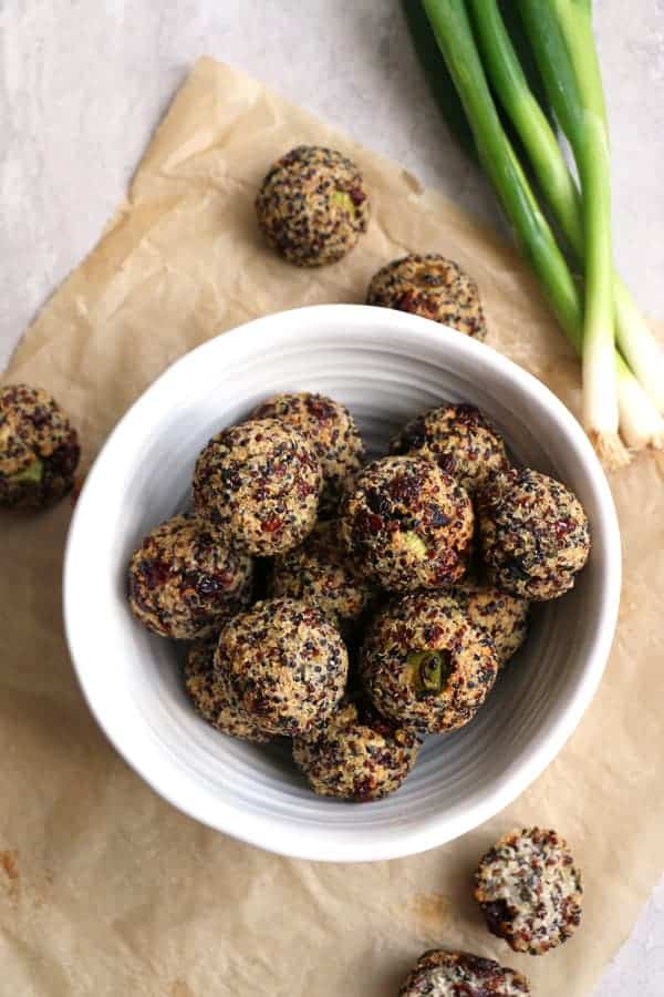 Baked Quinoa Balls Nirvana Cakery