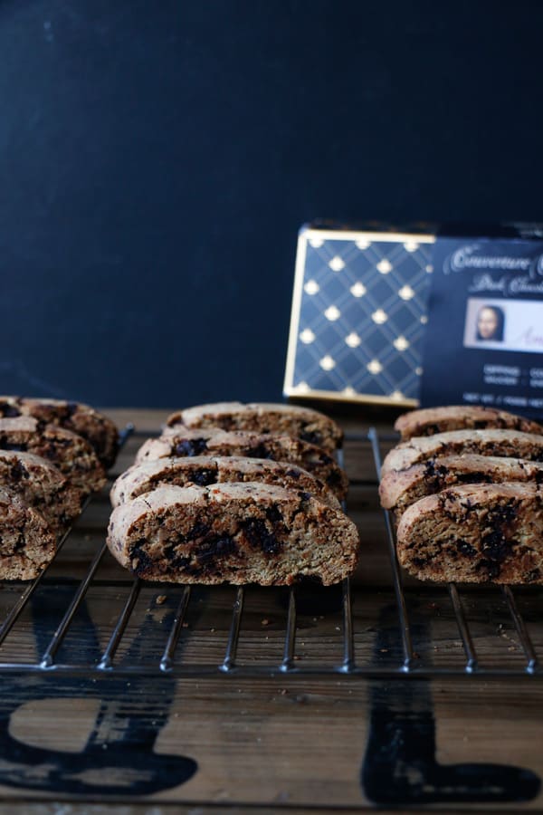 Vegan GlutenFree Chocolate Biscotti Nirvana Cakery