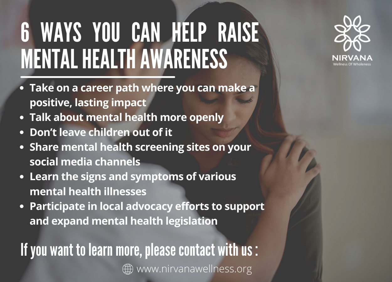 6 ways you can help raise mental health awareness NIRVANA