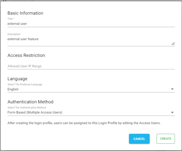 Form based Authentication (Multiple User) NirvaShare