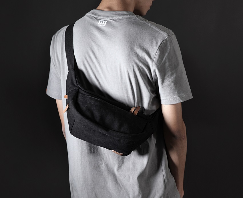 Wholesale Xiaomi Mi Simple Canvas Waist Bag Black price at
