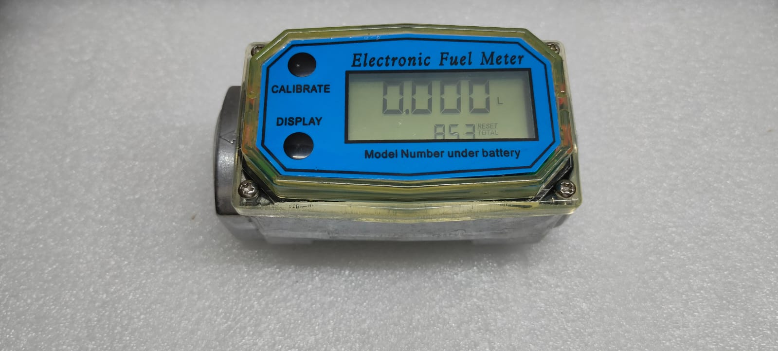 Turbine digital diesel fuel flow meter Nishka Instruments