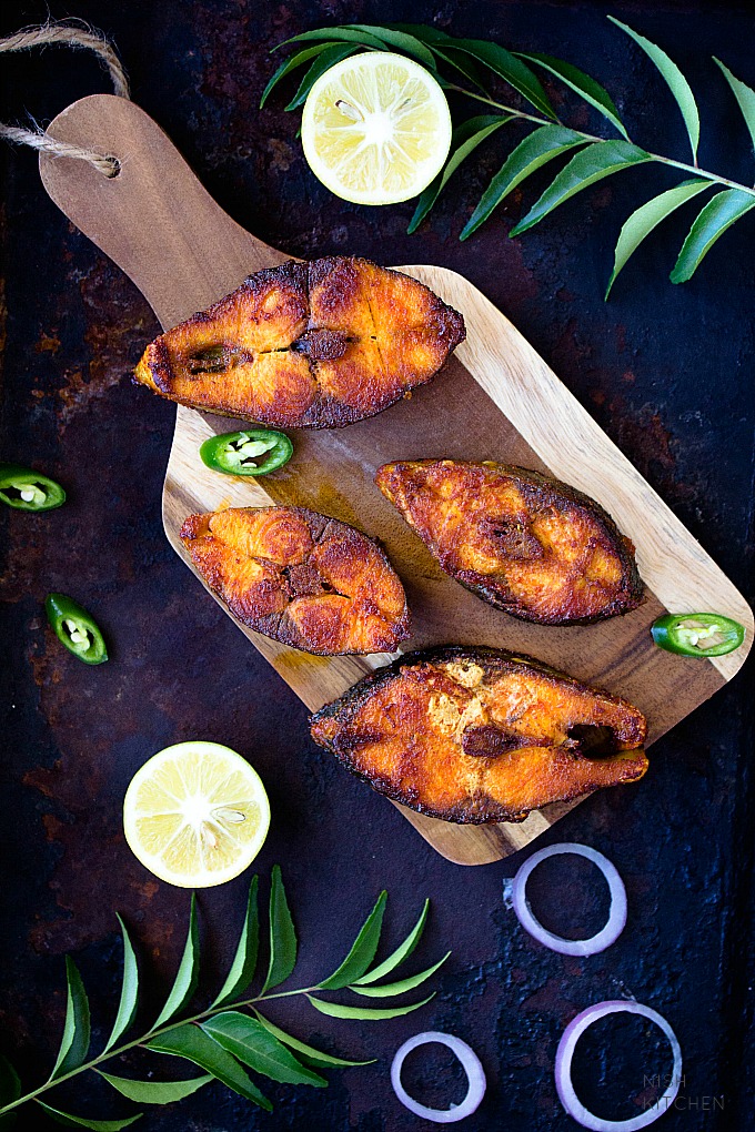 Kerala Fish Fry Meen Varuthathu NISH KITCHEN