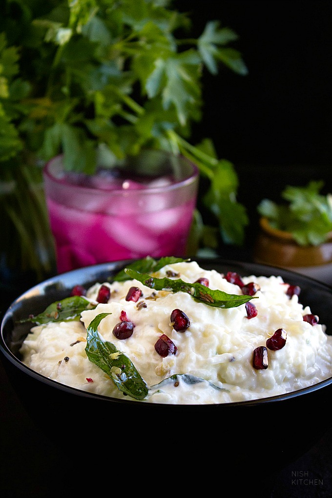 Curd Rice Yogurt Rice Restaurant Style Video NISH KITCHEN
