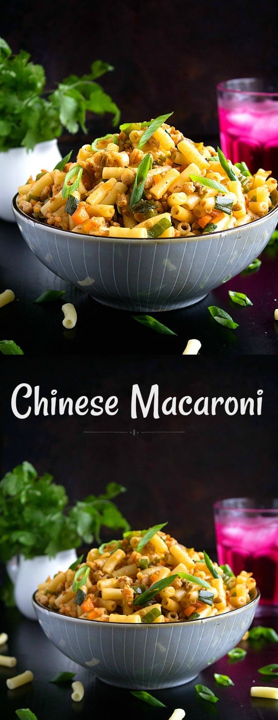 Chinese Macaroni Video NISH KITCHEN