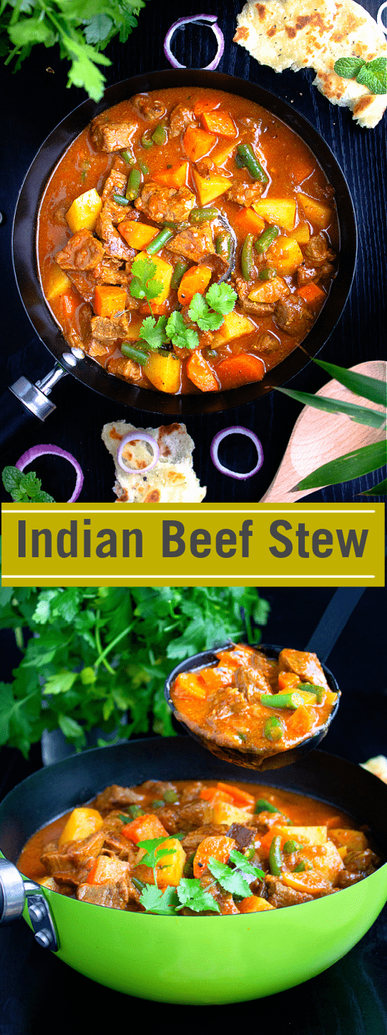 Indian Beef Stew Video NISH KITCHEN