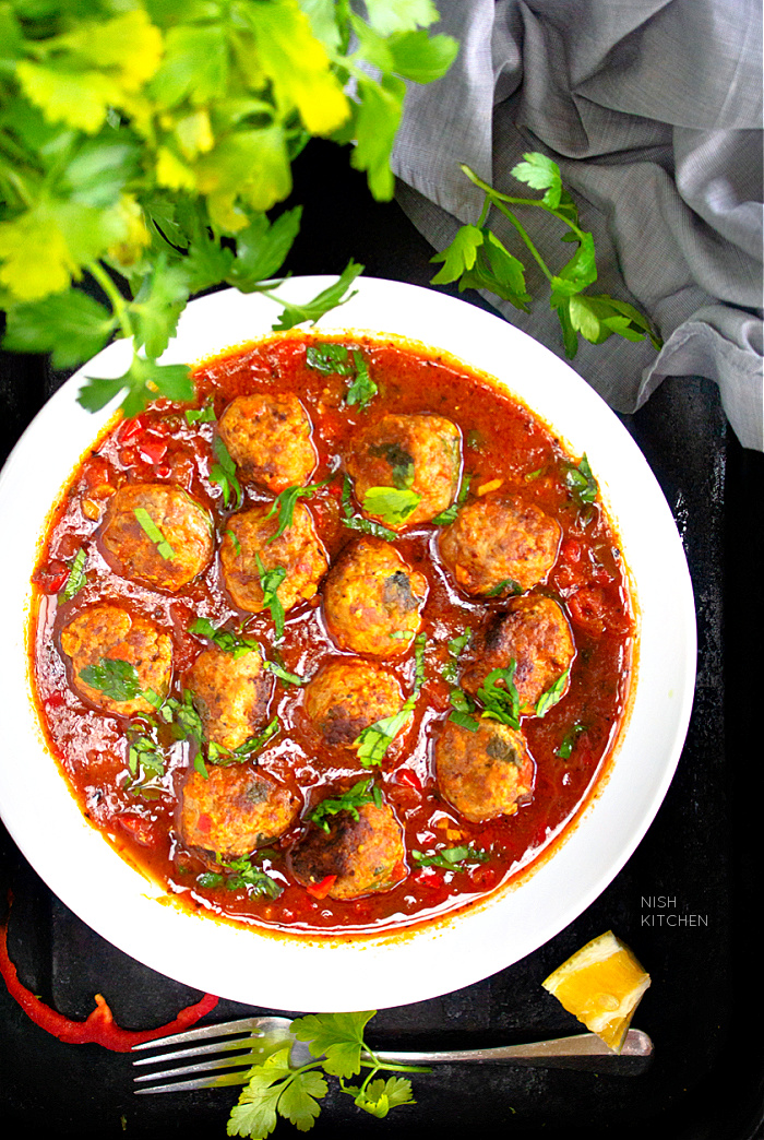 Mexican Meatballs Video NISH KITCHEN