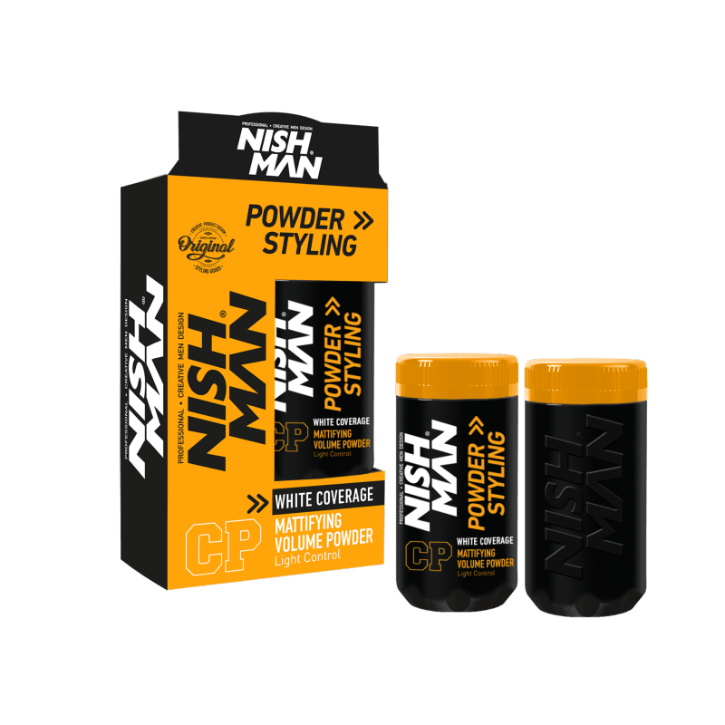 NishMan White Coverage Volume Powder Nishman NZ