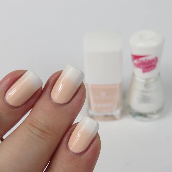 Gradient Nails Inspiriert vom Babyboomer Look