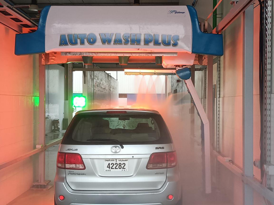 We have recently Installed “Touchless Automatic Car wash system