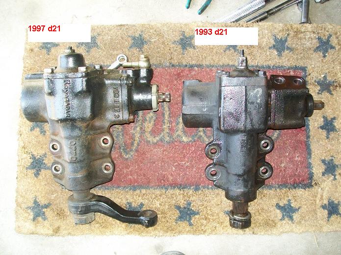 Nissan hardbody power steering box