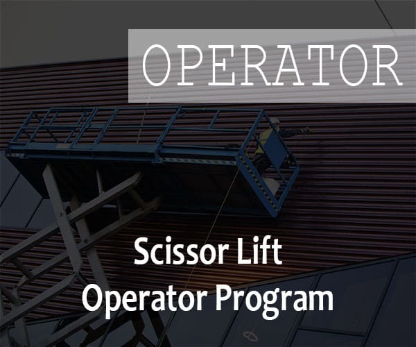 Scissor Lift (MEWP) Online Operator Theory Program NIS Training