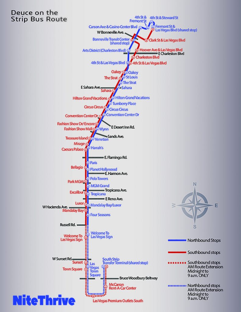 Las Vegas Bus Map Las Vegas Monorail, Tram & Bus Maps [Schedule & Pricing]