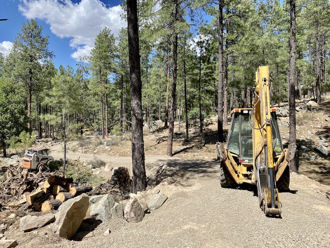Building a log cabin in Walker! (Prescott, Williamson 2013, insurance